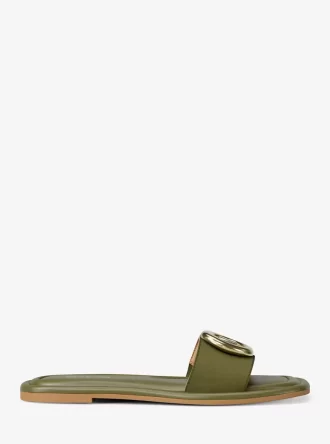 Milan Suede Slide Sandal