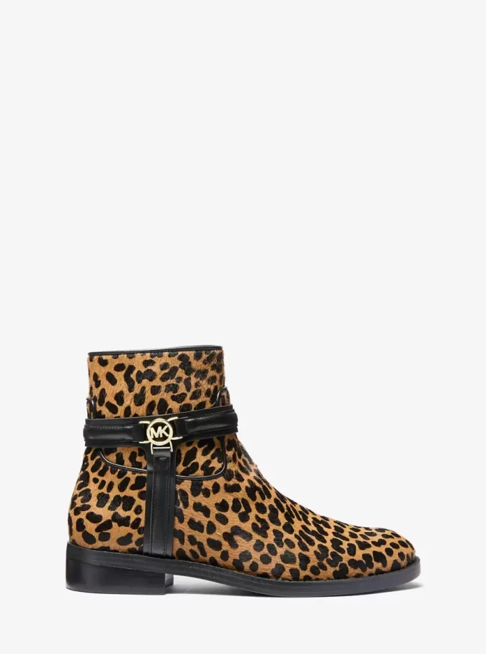 Mindy Leopard Print Calf Hair Boot Mindy Leopard Print Calf Hair Boot