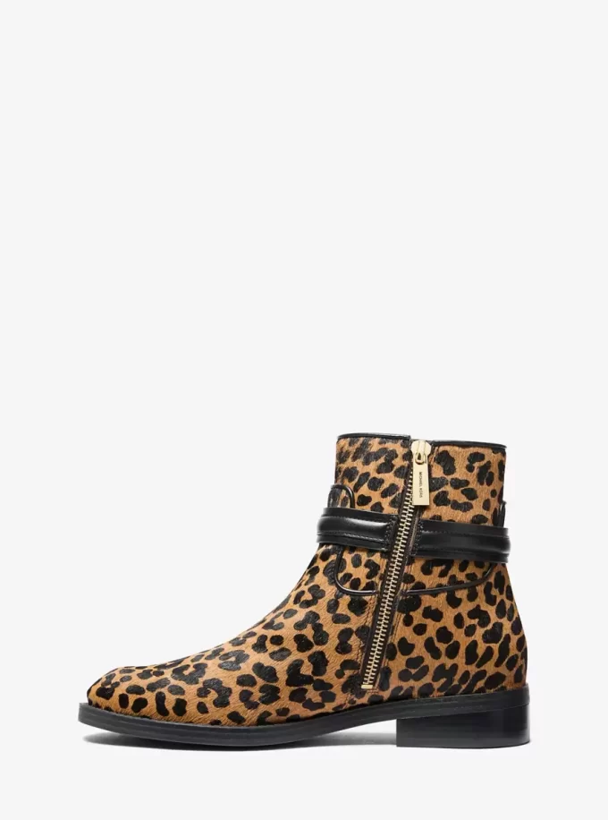 Mindy Leopard Print Calf Hair Boot Mindy Leopard Print Calf Hair Boot