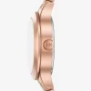 Mini Aspyn Pavé Rose Gold-Tone Watch