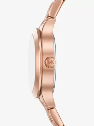 Mini Aspyn Pavé Rose Gold-Tone Watch Mini Aspyn Pavé Rose Gold-Tone Watch