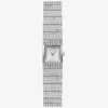 Mini Darrington Pavé Silver-Tone Watch