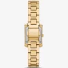 Mini Emery Pavé Gold-Tone Watch