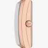 Mini Empire Pavé Rose Gold-Tone Bangle Watch