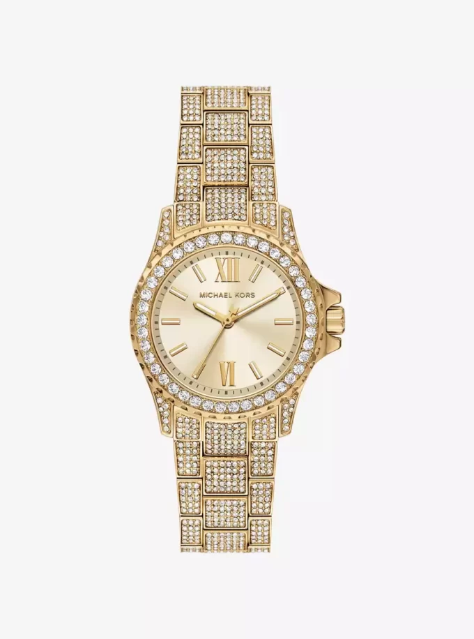 Mini Everest Pavé Gold-Tone Watch Mini Everest Pavé Gold-Tone Watch