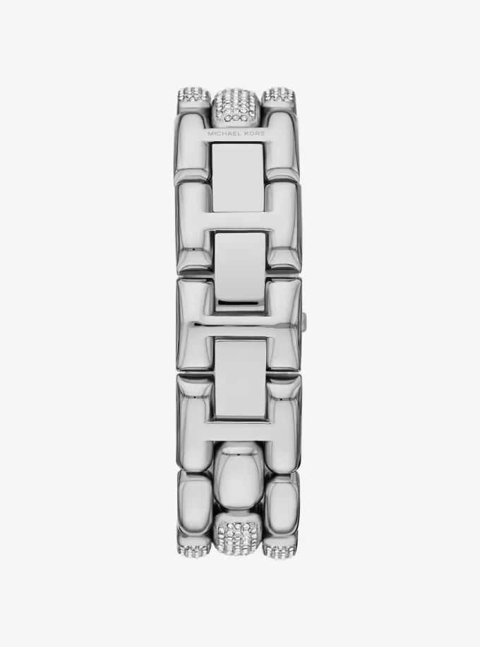 Mini Hally Pavé Silver-Tone Watch Mini Hally Pavé Silver-Tone Watch