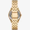 Mini Harlowe Pavé Gold-Tone Watch and Jewelry Set