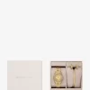 Mini Harlowe Pavé Gold-Tone Watch and Jewelry Set