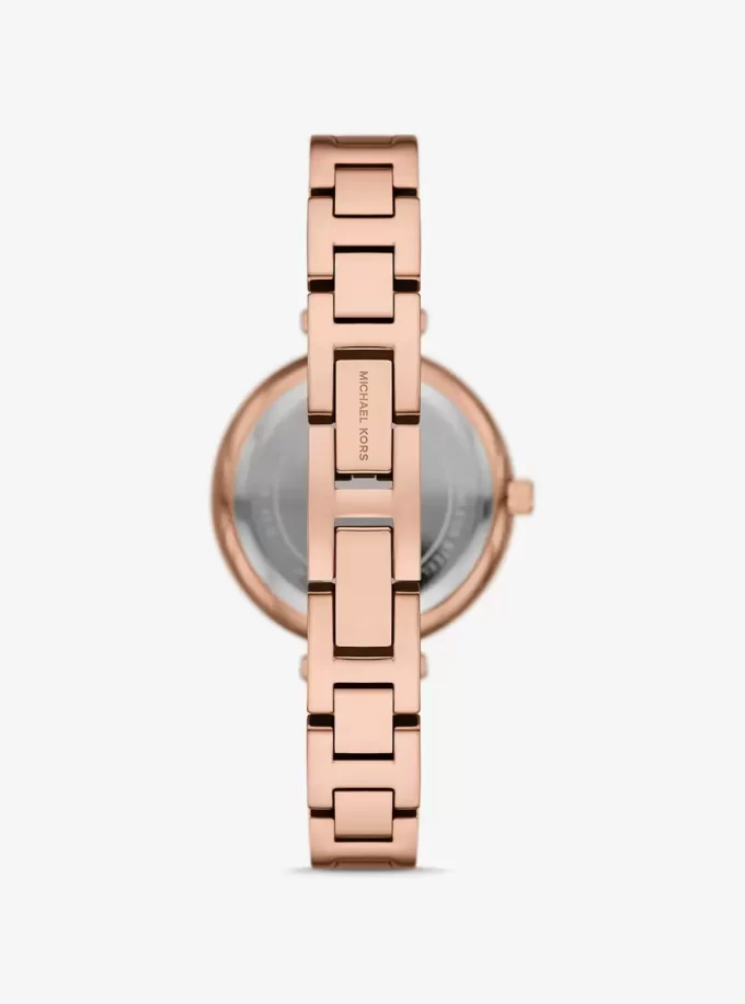 Mini Laney Rose Gold-Tone Bangle Watch Mini Laney Rose Gold-Tone Bangle Watch