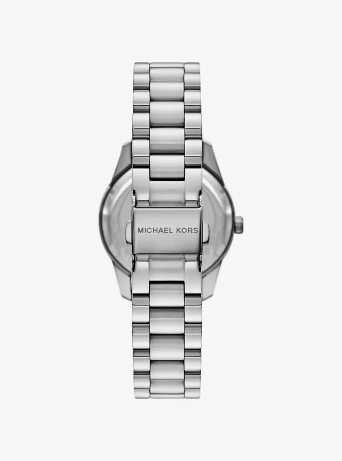 Mini Lexington Pavé Silver-Tone Watch