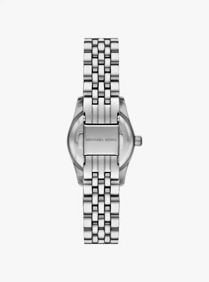 Mini Lexington Pavé Silver-Tone Watch