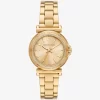 Mini Maren Pavé Gold-Tone Watch Mini Maren Pavé Gold-Tone Watch