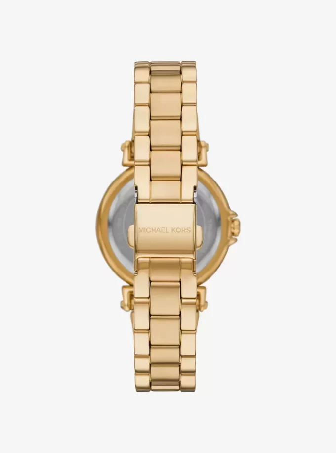 Mini Maren Pavé Gold-Tone Watch Mini Maren Pavé Gold-Tone Watch