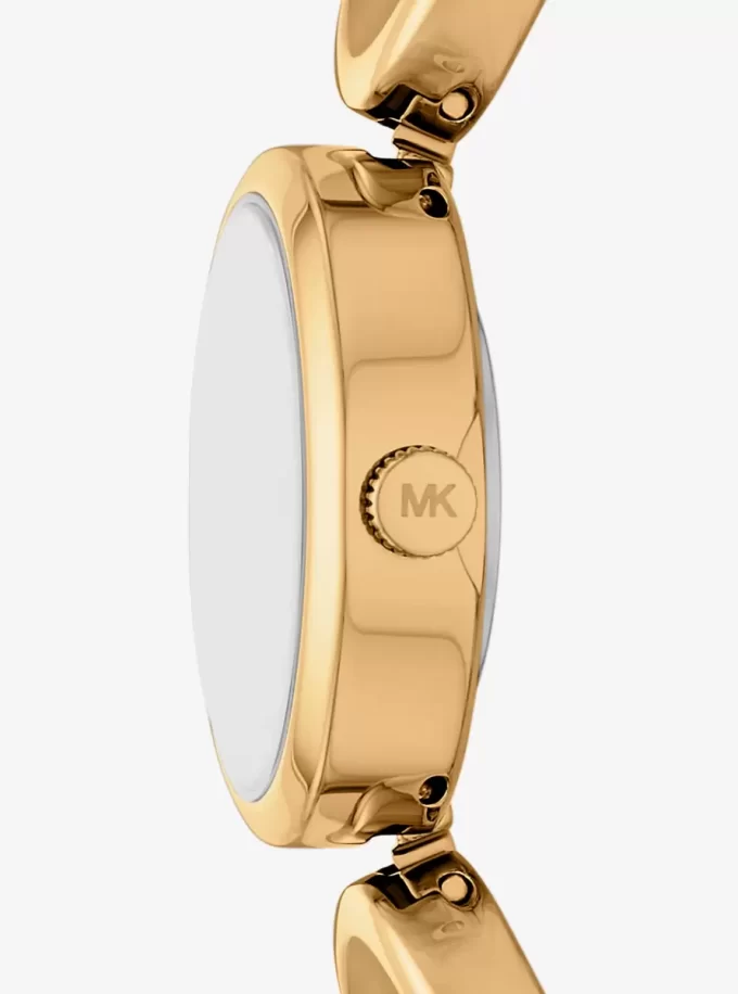 Mini Maude Gold-Tone Link Watch Mini Maude Gold-Tone Link Watch