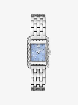 Mini Monroe Pavé Silver-Tone Watch