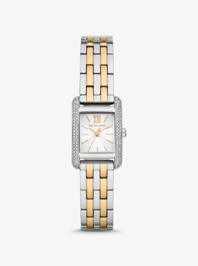 Mini Monroe Pavé Two-Tone Watch Mini Monroe Pavé Two-Tone Watch