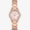 Mini Sage Pavé Rose Gold-Tone Watch Mini Sage Pavé Rose Gold-Tone Watch