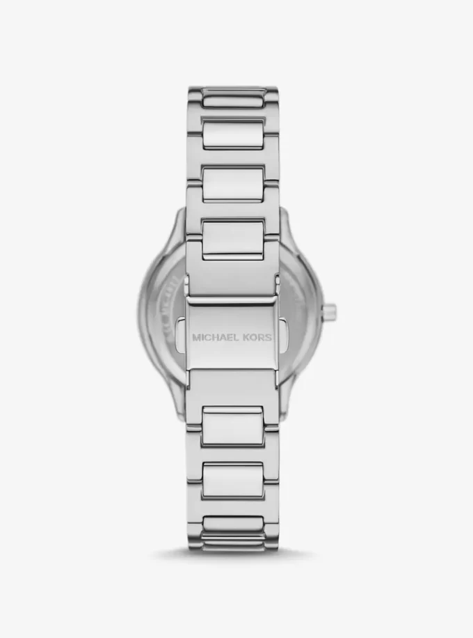 Mini Sage Pavé Silver-Tone Watch Mini Sage Pavé Silver-Tone Watch
