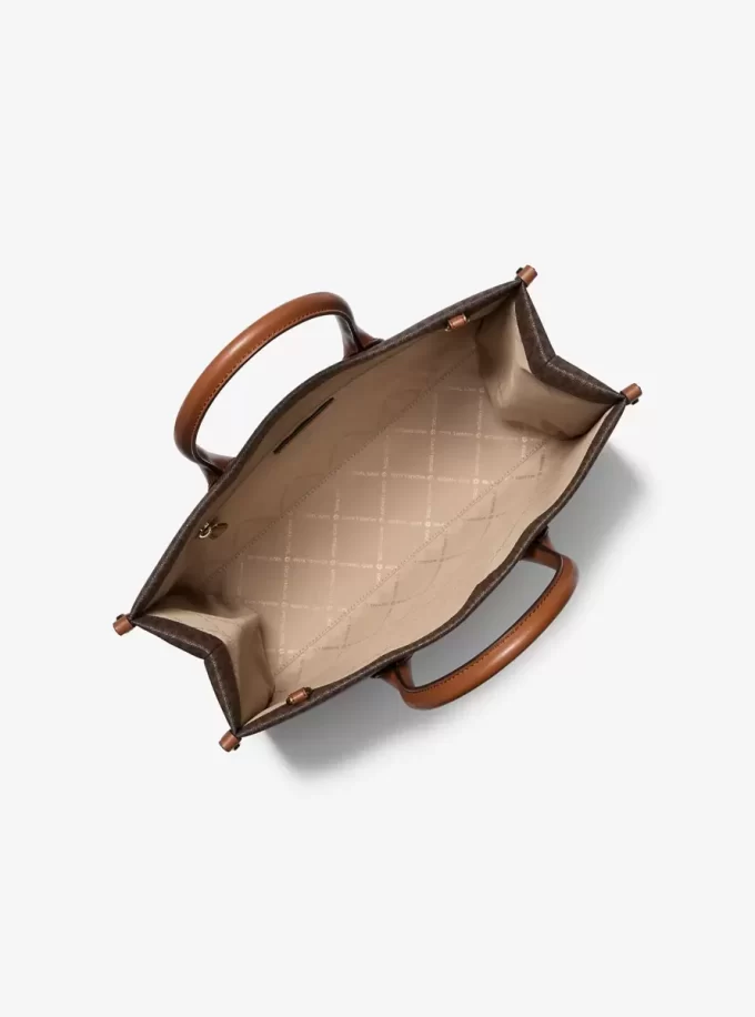 Mirella Medium Signature Logo Tote Bag Mirella Medium Signature Logo Tote Bag