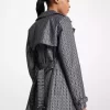MK2000 Logo Jacquard Trench Coat MK2000 Logo Jacquard Trench Coat