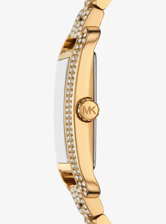 Monroe Pavé Gold-Tone Watch Monroe Pavé Gold-Tone Watch