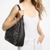 Nayla Medium Leopard Print Calf Hair Hobo Shoulder Bag Nayla Medium Leopard Print Calf Hair Hobo Shoulder Bag