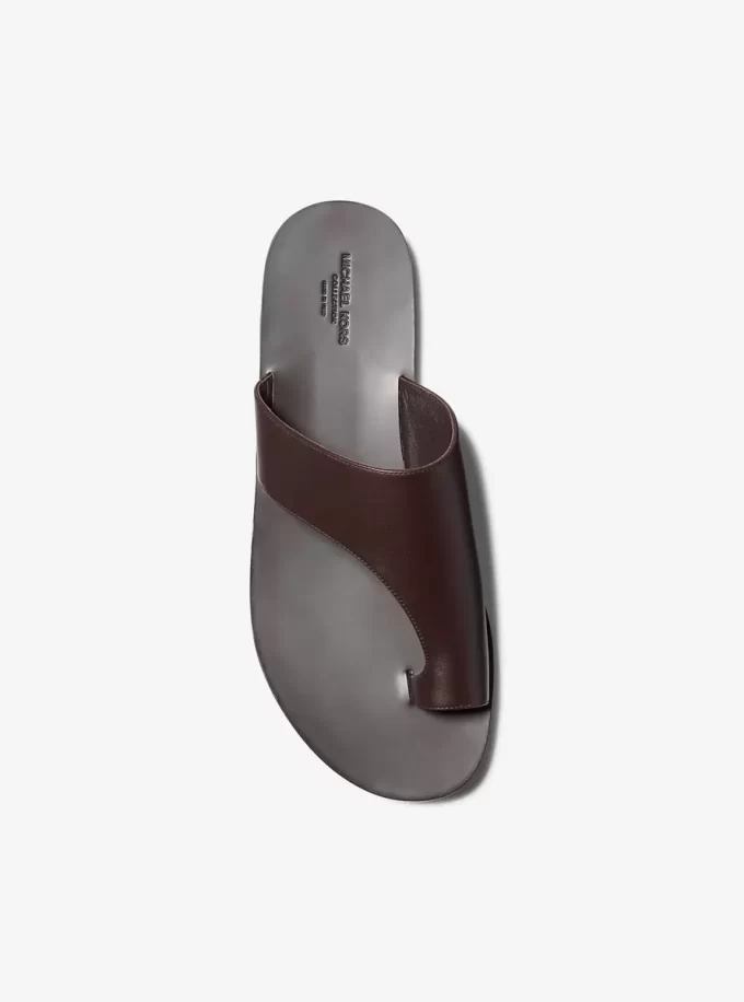 Nettuno Leather Thong Sandal