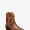 Noemie Distressed Leather Boot Noemie Distressed Leather Boot