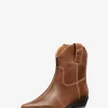Noemie Distressed Leather Boot Noemie Distressed Leather Boot
