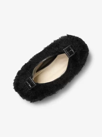 Nolita Large Faux Shearling Hobo Shoulder Bag Nolita Large Faux Shearling Hobo Shoulder Bag