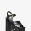 Nora Leather Platform Sandal