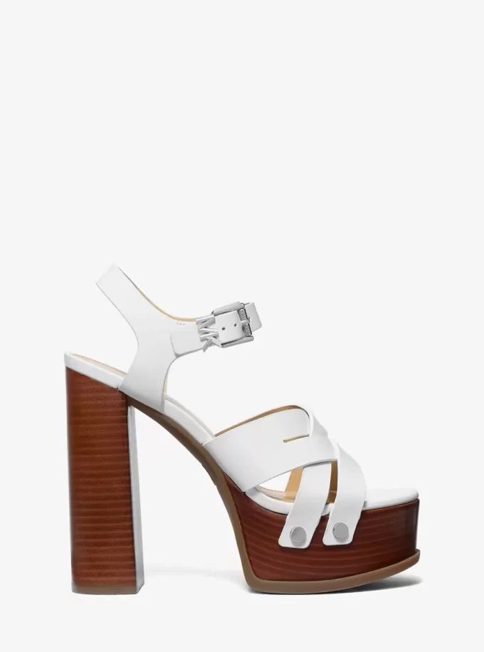 Nora Leather Platform Sandal Nora Leather Platform Sandal