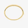 Oval Stone Bangle