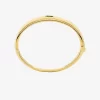 Oval Stone Bangle