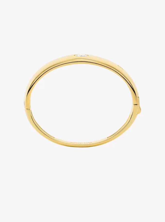 Oval Stone Bangle