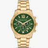 Oversized Berkley Gold-Tone Watch Oversized Berkley Gold-Tone Watch