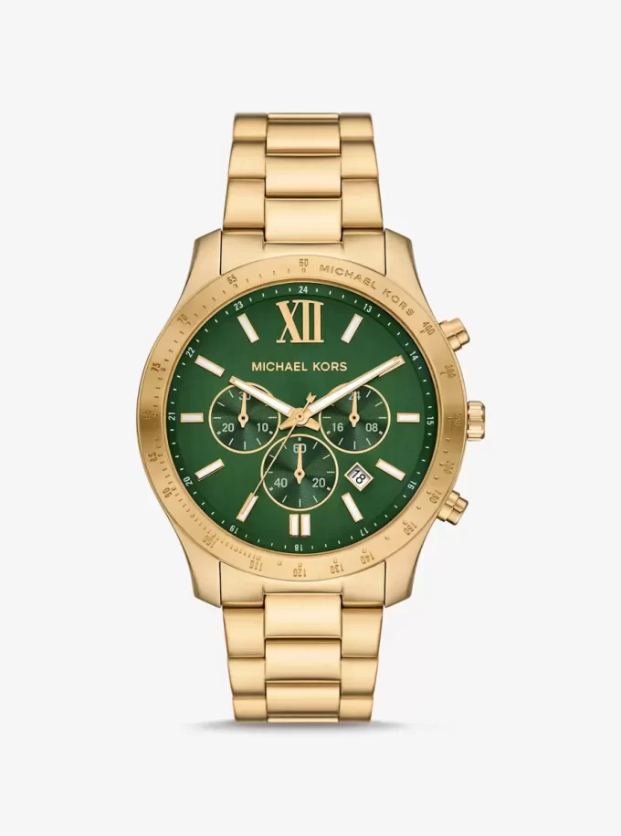 Oversized Berkley Gold-Tone Watch Oversized Berkley Gold-Tone Watch