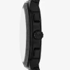 Oversized Billie Frosted Black-Tone Watch Oversized Billie Frosted Black-Tone Watch