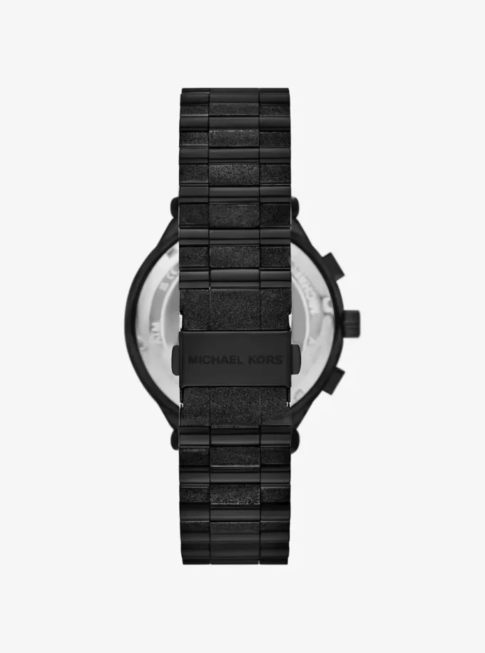 Oversized Billie Frosted Black-Tone Watch Oversized Billie Frosted Black-Tone Watch