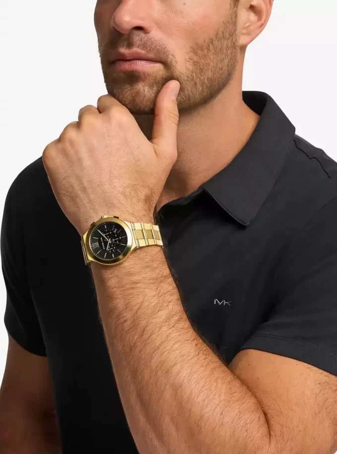 Oversized Billie Gold-Tone Watch