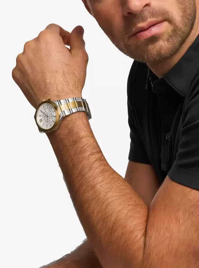 Oversized Billie Two-Tone Watch Oversized Billie Two-Tone Watch