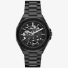 Oversized Callum Black-Tone Watch Oversized Callum Black-Tone Watch