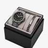 Oversized Callum Gunmetal-Tone Watch and Jewelry Gift Set Oversized Callum Gunmetal-Tone Watch and Jewelry Gift Set