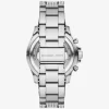 Oversized Everest Pavé Silver-Tone Watch Oversized Everest Pavé Silver-Tone Watch