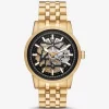 Oversized Hutton Gold-Tone Watch Oversized Hutton Gold-Tone Watch