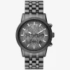 Oversized Hutton Gunmetal Watch Oversized Hutton Gunmetal Watch