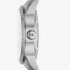 Oversized Hutton Silver-Tone Watch Oversized Hutton Silver-Tone Watch