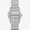 Oversized Hutton Silver-Tone Watch Oversized Hutton Silver-Tone Watch