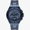 Oversized Lennox Blue-Tone Watch Oversized Lennox Blue-Tone Watch