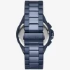Oversized Lennox Blue-Tone Watch Oversized Lennox Blue-Tone Watch